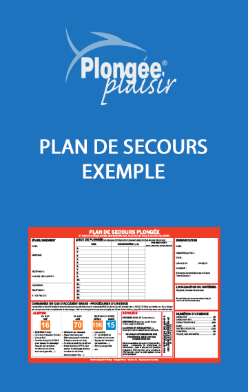 Exemple de plan de secours rempli.